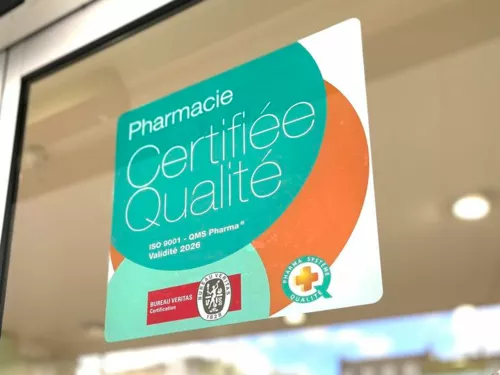 Votre pharmacie est désormais certifiée qualité !