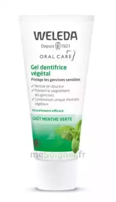 Weleda Soins Bucco-dentaires Gel Dentifrice Végétal 2t/75ml à Angers